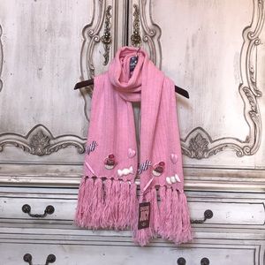Light Pink Juicy Couture Scarf
